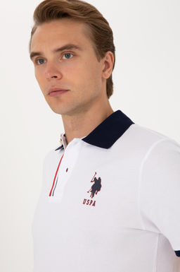 Erkek Beyaz Ti__rt - U.s. polo assn фото 2