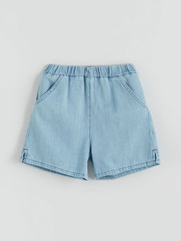 Beli Lastikli K?z ?ocuk Jean ?ort