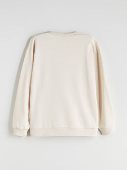 Bisiklet Yaka Erkek ?ocuk Sweatshirt