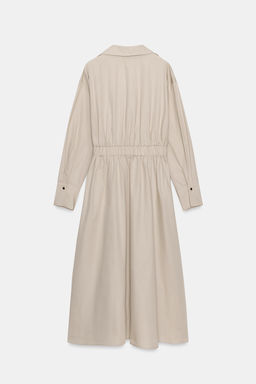 MIDI DRESS WITH BELT - Zara фото 19