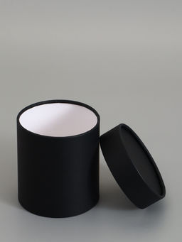 Коробка подарочная, завальцованная, "Черная", 12 х 12 см