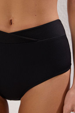 Trendyolmilla Siyah Yuksek Bel Regular Core Bikini Alt? TBESS25BA00032  фото 3