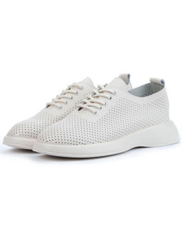 03-YD8-1D LT. BEIGE Полуботинки женские (натуральная кожа)