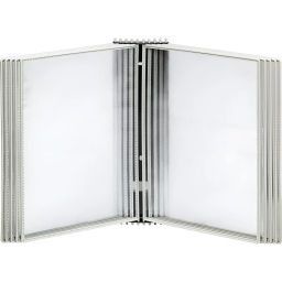 Демосистема настенная 10 панелей, серый, пластик, 2 части