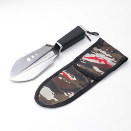 Лопатка многофункциональная 8в1 «Тайга» в чехле, 27 см, металлическая