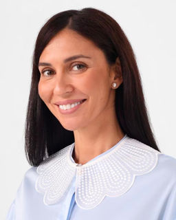 Passegiata Текстильный воротник, белый, 68*10 см