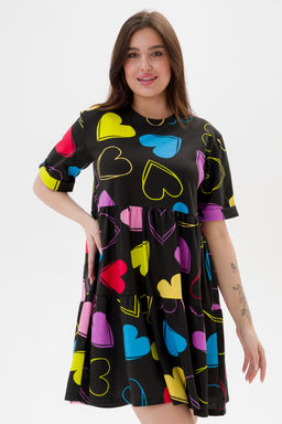 Платье женское из кулирки Бохо солнечное сердце - Амадэль фото 10