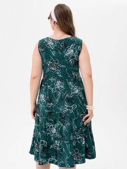 Сарафан( платье) с ярусной юбкой хлопок 100% - Binita фото 14