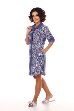 Халат-рубашка Эльза (46-60) - Serenada фото 3