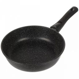 Набор посуды с антипригарным покрытием "Гранит" 4 предмета: сковорода со съемной ручкой д26см, h6,9см, жаровня д26см, h7,5см, кастрюля 4л, д26см, h11см, стеклянная крышка д26см (Россия) Подходит для всех видов плит, включая индукционную.