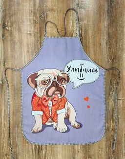 Фартук Песели рогожка хлопок 100% - Лен поволжья фото 2