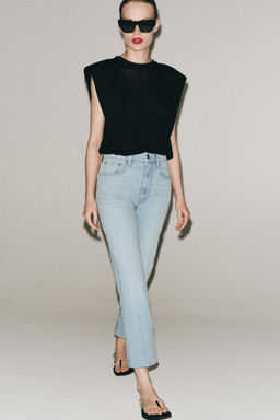 JEANS ZW COLLECTION BOOTCUT TIRO MEDIO / Azul claro
