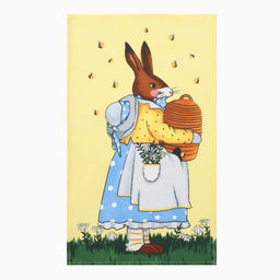 Набор кух. полотенец Доляна Светлой пасхи 4 шт, 28х46 см, рогожка, 100% хл, 160г/м2  фото 21