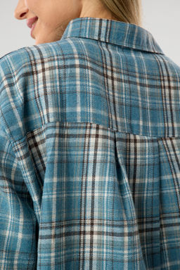 Рубашка женская в клетку