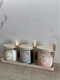 Набор емкостей Ассорти 0,7л (на полке)(бежевый) М8683 - Альтернатива фото 7