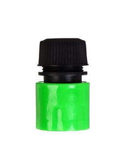 Набор для полива: пистолет-распылитель, коннектор 1/2 (12 мм) - 2 шт., штуцер 1/2-3/4, быстросъёмный, пластик, Greengo  фото 2