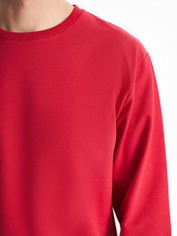 Bisiklet Yaka Uzun Kollu Erkek Sweatshirt - Waikiki фото 6