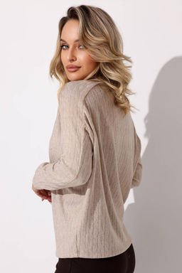 Блузка женская 4345/01/Бежевый - Rise фото 4