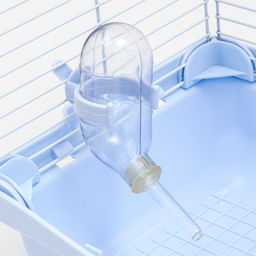 Клетка для грызунов укомплектованная, 27 х 19 х 28 см, голубая - Пижон фото 6