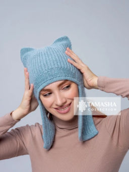 Шапка-ушанка женская Карамелька - Tamasha фото 21