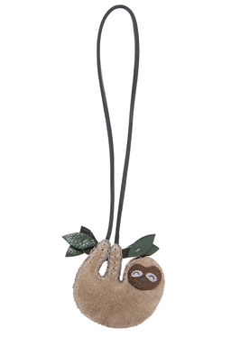 Брелок кожаный Ленивец ДС-620.30