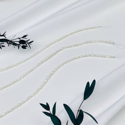 Бусины для украшений из белого Жемчуга 37 см