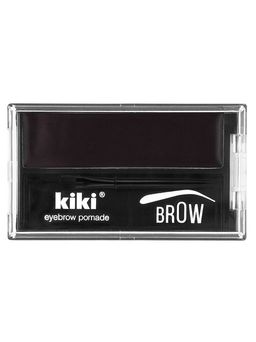KIKI Помада для бровей EYEBROW POMADE 104 с кистью, черный  фото 2