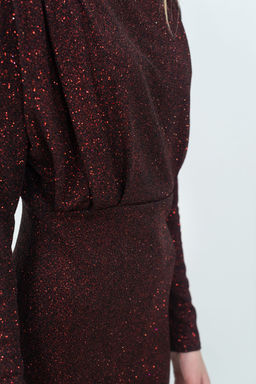 Платье Клэрси (бордовый) - Nadi bordo фото 8