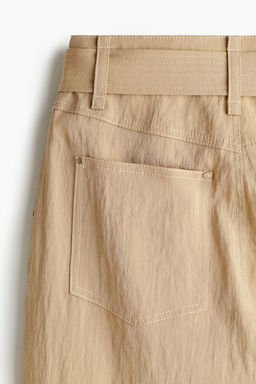 Pantalon amplio con cinturon - H&m фото 7
