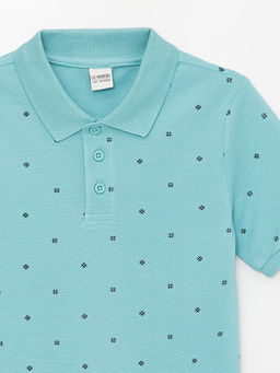 Polo Yaka K?sa Kollu Erkek ?ocuk Ti??rt - Waikiki фото 3