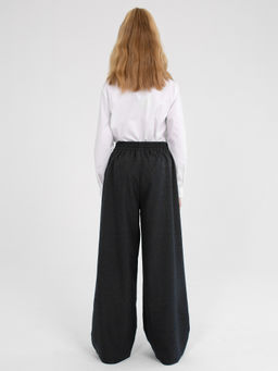 Брюки-палаццо для девочек - Синий мир фото 9