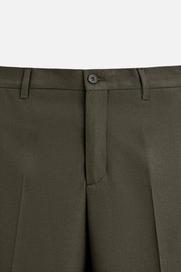 TEXTURED SUIT TROUSERS - Zara фото 9