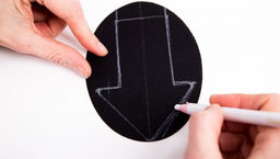 Gamma SS-017 Карандаш для кройки белый в блистере