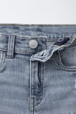 RIPPED SKINNY FIT JEANS - Zara фото 3