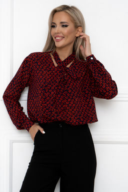 Блуза Open Style 6319 красный