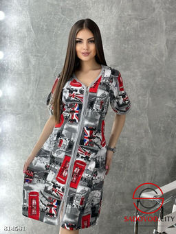 Халат женский на молнии