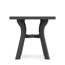 Стол квадратный "Атлант" 800мм (графит) М8860