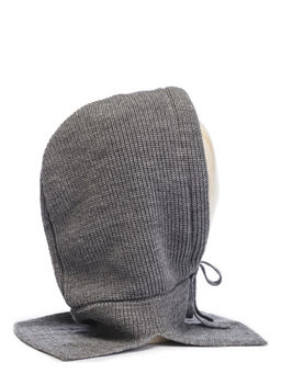 Капор жен. шерсть+акр LB-A53021 grey melange - Labbra фото 8