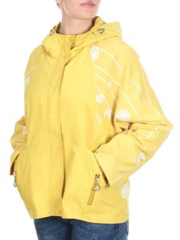 F2088 YELLOW Ветровка женская MARIA (65%хлопок 35% полиэстер) - Фабричный китай фото 3