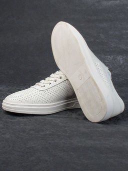 05-PDXL143-2 BEIGE Кроссовки женские (натуральная кожа) - Фабричный китай фото 15