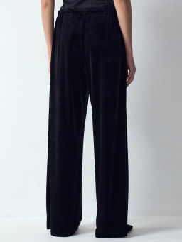 ЕМКА / Брюки широкого кроя из бархата - Emka фото 4