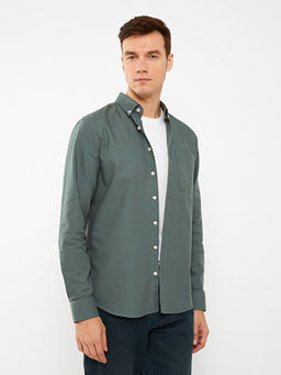 Regular Fit Uzun Kollu Oxford Erkek G?mlek