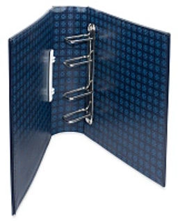 Альбом для монет без листов c защитным шубером формат Optima Gigant Синий Классический дизайн LEUCHTTURM 322659