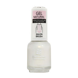 Brigitte Bottier укрепляющий лак для ногтей GEL NATURAL тон 08 молочный с шиммером
