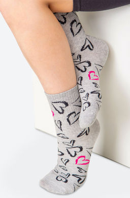 Женские носки из натурального хлопка Happy Fox  фото 6