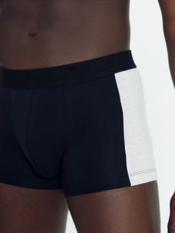 Цена за 2 штуки! Трусы мужские боксеры в черно-сером цвете - Mark formelle фото 3