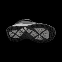 Ботинки мембранные на меху А8866-3 черно серые