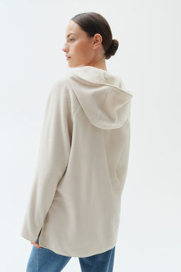 MAMA Chaqueta polar con capucha Before & After - H&m фото 4