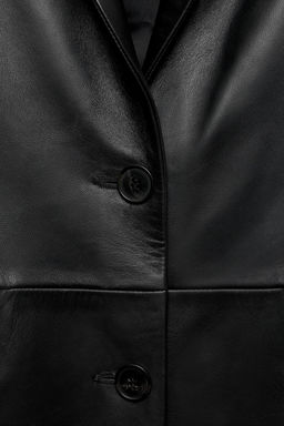 FITTED LEATHER COAT LUDOVIC DE SAINT SERNIN x ZARA фото 4