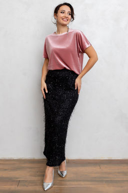 Блузка ТБ-97 пыльная роза - Angelika фото 8